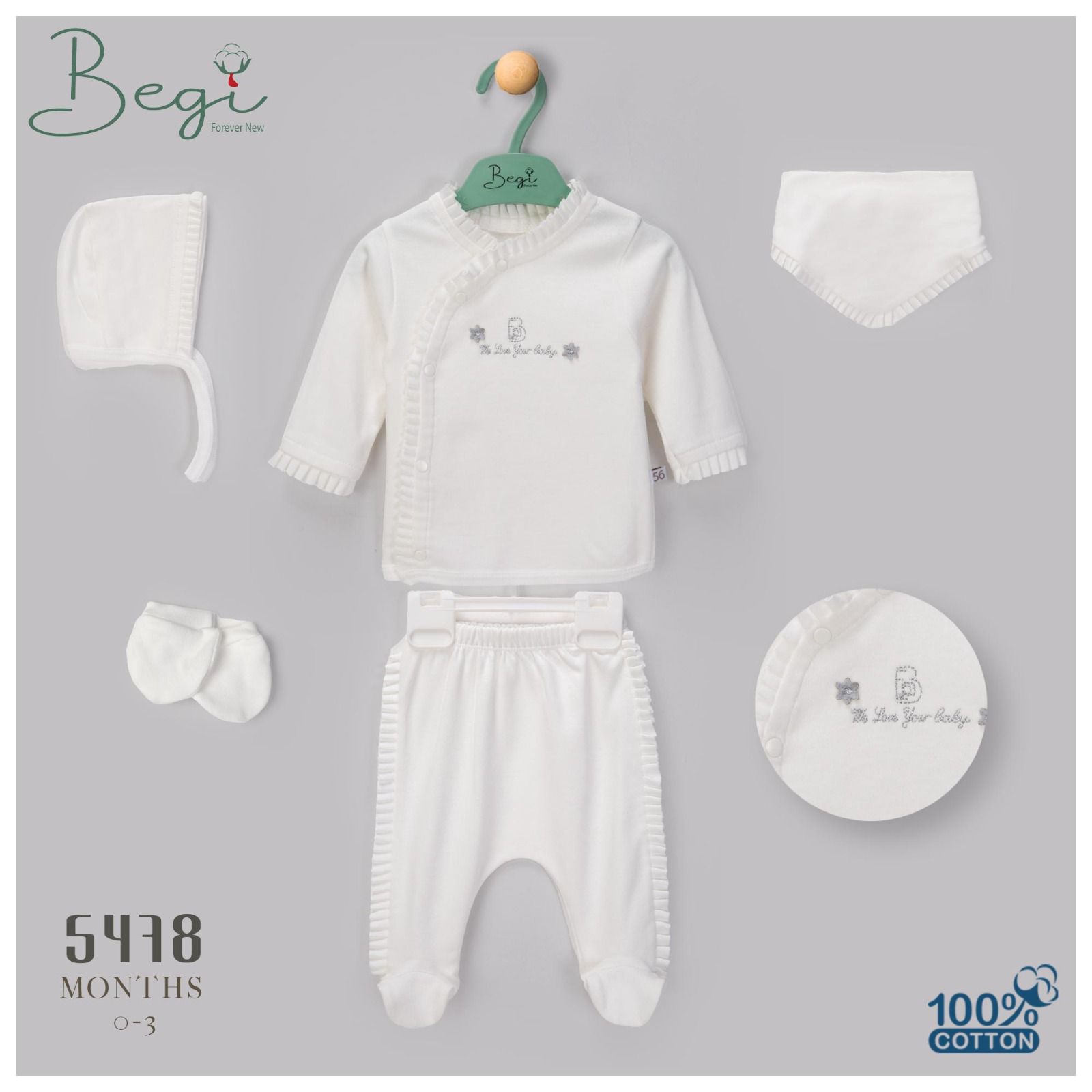 BEGİ-5478 PİLİSELİ 5 Lİ SET